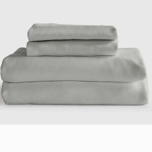 QUINCE Full Sized Bamboo Sheets In Eucalyptus Grren